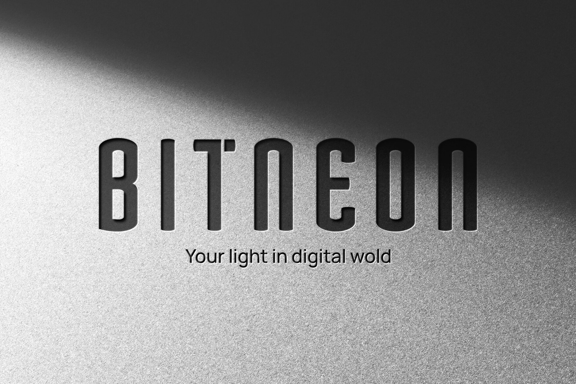 Návrh logotypu BITNEON