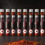 Návrh etiket chilli HOT BEE